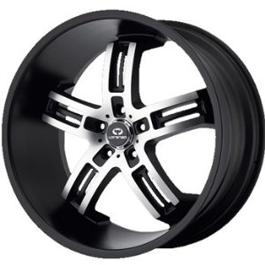 Lorenzo, WL026, Black Wheel Rim, 19x9.5", 5x4.5" Bolt Pattern, 45mm Offset, P-N WL02699512745, 72.60