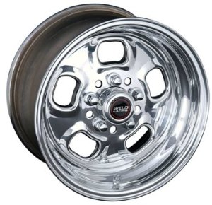 Weld Racing, Rodlite, Chrome wheel, 15x8", 5x4.75", P-N 93-58350, 5 spokes