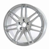 19x8", silver finished wheel, Audi ST5, RS4, set of 4, 5x112, 35 offset, P-N ST5, OE, 7 spokes, 57.1