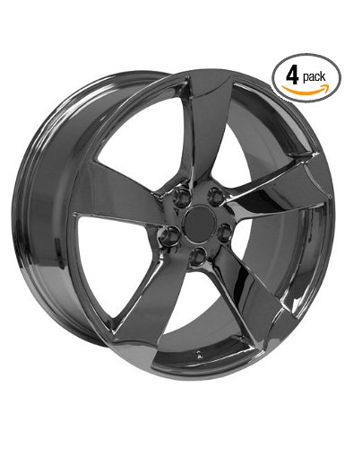 19x8.5", Chrome, Audi S4, S6, S8, A4, A8, 5x112mm, 57.10mm Hub bore, P-N 32519CHR, UsaRim brand