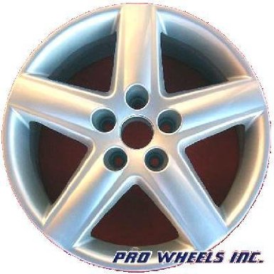 Audi A4 A6, 17x7.5", silver factory original wheel rim, 58749, P-N 904517192435, 5x112mm