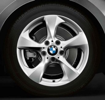 BMW Genuine wheels, 17 inches wheel rims, streamline 370 rims, P-N BMW6795559, 47mm Offset