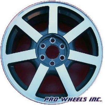 Cadillac SRX, machined gray factory original wheel rim 4581, 18x8", 6x115mm, P-N 908852794745