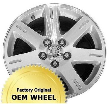 Chrysler 300, 17x7", 7 spoke wheel, factory original rim, OEM wheel, machined silver face wheel