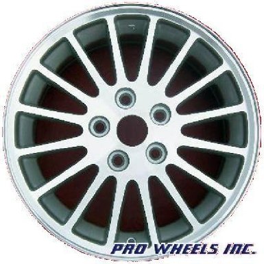 Chrysler Concorde, machined silver factory original wheel rim 2170, 16x7", 5x4.5", P-N 918867132287