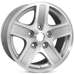 Dodge Durango, 17x8", Factory OEM stock wheel rim, 2212, P-N 5JF60TRMAC, 5x139.7mm, 35mm Offset