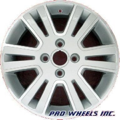 Ford Focus, 16x6", Machined Silver Factory Original Wheel Rim, 3703 A, P-N 907473469887, 4x4.25"