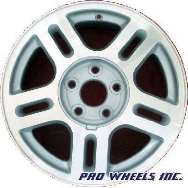Ford Freestar, 16x6.5", Machined Silver Factory Original wheel Rim, 3544 A, 902944930334, 5x4.5"
