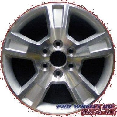 Gmc Acadia, 18x7.5", silver factory wheel rim, 5281, P-N 901794669382, 6x135mm, 5 spokes