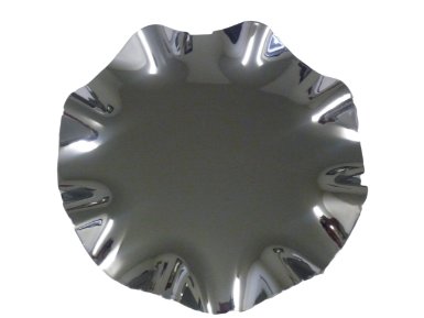Infiniti Chrome wheel center cap, 2008-2010 EX, P-N 550273I, diameter 6 inches