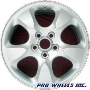 Jaguar S-type, 16x7.5, Silver Factory Original Wheel Rim, 59703, 5x4.25", P-N 905699176800, 5 spokes