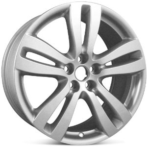 Jaguar XJ, 19x9", Tobia, Front Factory OEM stock wheel rim, 5x108mm, 49mm, P-N ALY59873U25