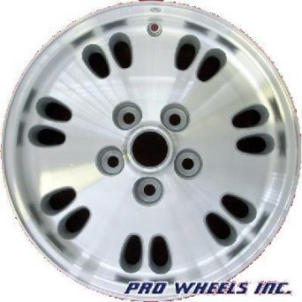 Jaguar Xj6, 16x7", Machined Silver factory original wheel rim, 59677, 5x4.75", P-N 921360017207